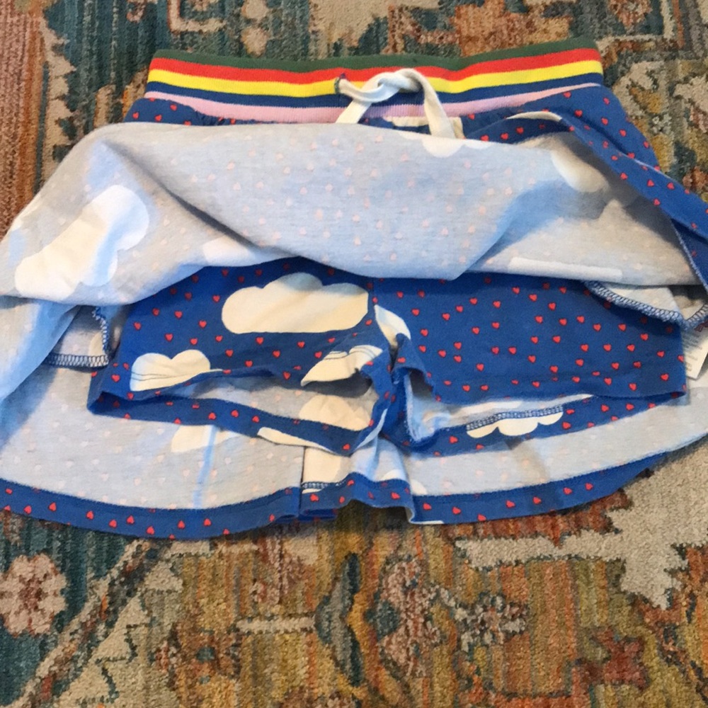 Mini Boden Print Jersey Skort in MULTICOLOR (4-5Y) - Picture 6 of 8